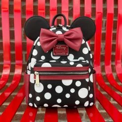 COLLECTION LOUNGE EXCLUSIVE LOUNGEFLY MINNIE POLKA DOT