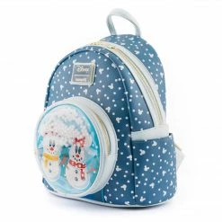 Loungefly LF Disney Mickey Minnie Snow Globe Mini Backpack