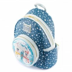 Loungefly LF Disney Mickey Minnie Snow Globe Mini Backpack