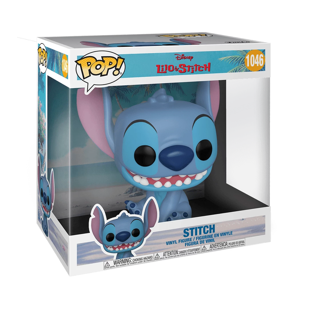 Funko Pop! Disney Lilo & Stitch Stitch 10 Inch Vinyl Figure #1046 4 Funko Pop! Disney Lilo & Stitch Stitch 10 Inch Vinyl Figure #1046
