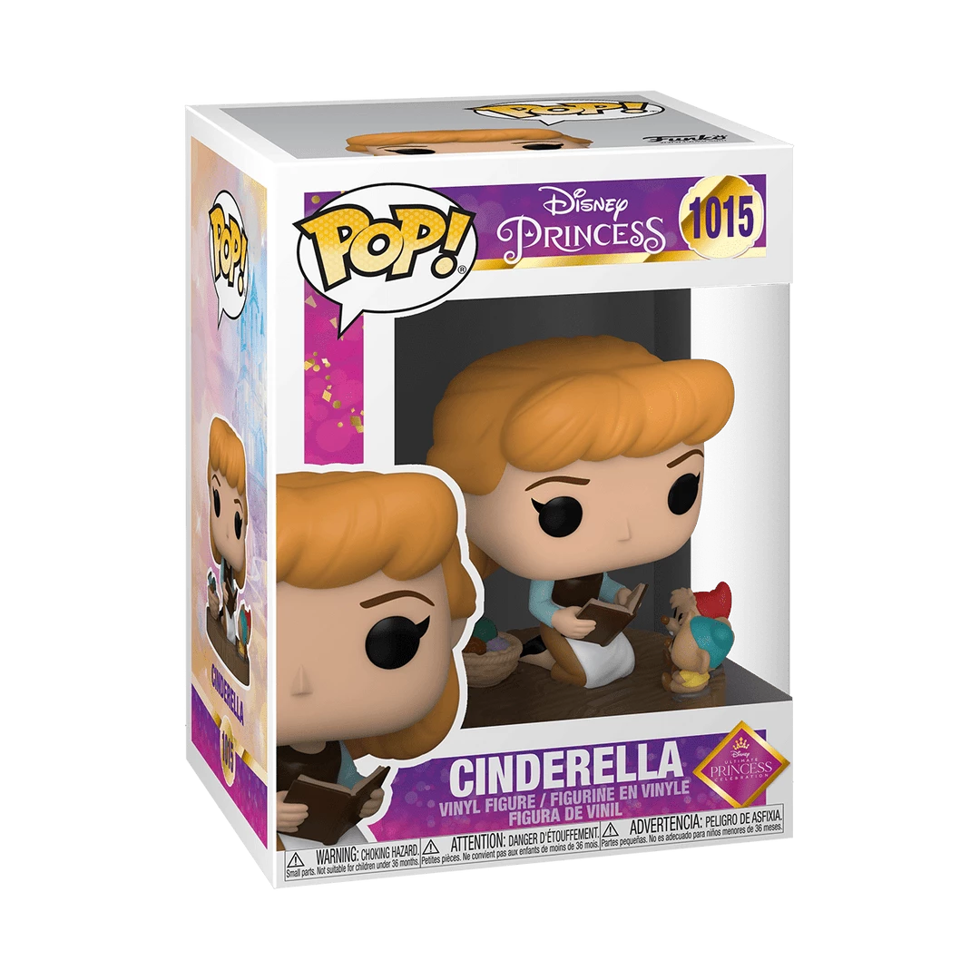 Disney Funko Pop! Ultimate Princess Cinderella Vinyl Figure #1015 4 Disney Funko Pop! Ultimate Princess Cinderella Vinyl Figure #1015