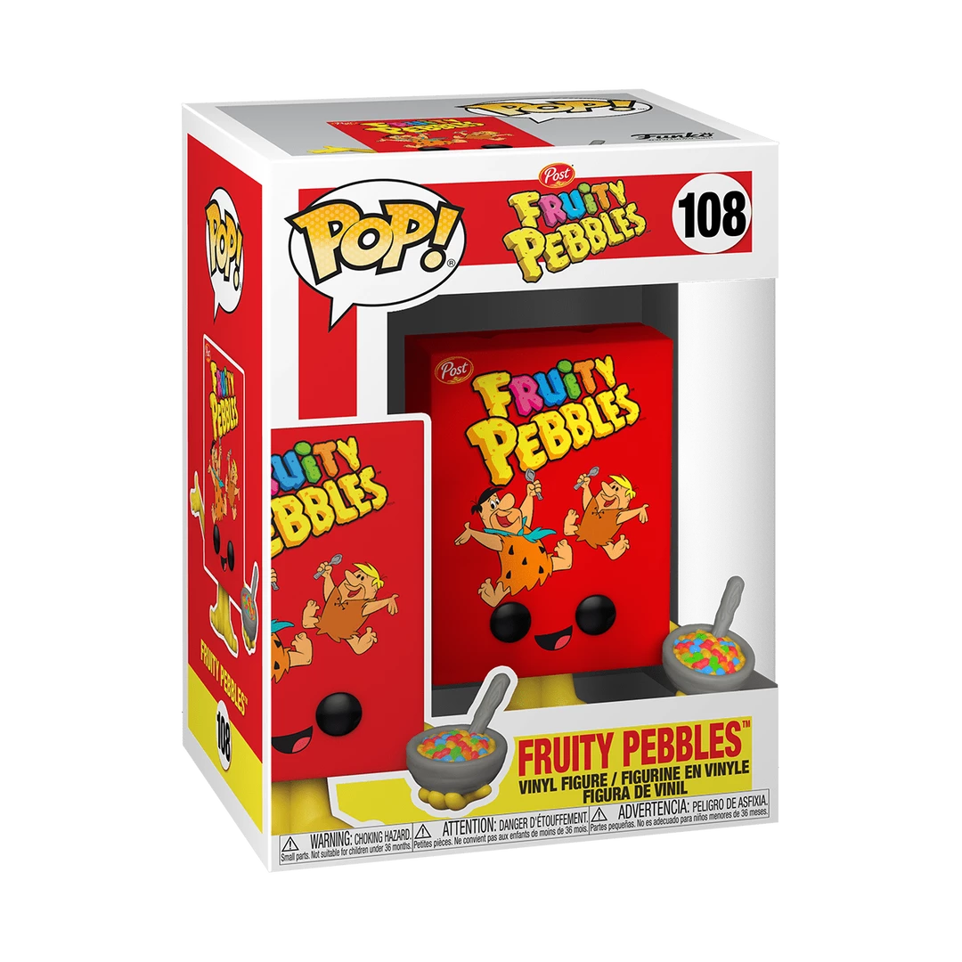 Fruity Pebbles Funko Pop! Fruity Pebbles Cereal Box #108