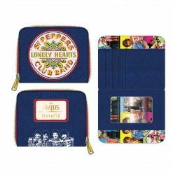 Loungefly (PRE- ORDER) LF THE BEATLES SGT PEPPERS ZIPAROUND WALLET