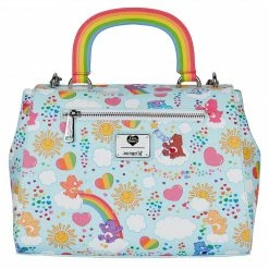 Loungefly LF CARE BEARS AOP RAINBOW HANDLE CROSSBODY