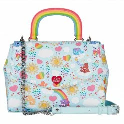 Loungefly LF CARE BEARS AOP RAINBOW HANDLE CROSSBODY