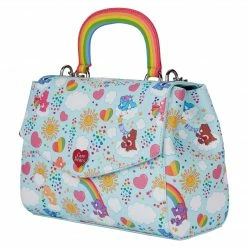 Loungefly LF CARE BEARS AOP RAINBOW HANDLE CROSSBODY