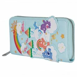 Loungefly LF CARE BEARS CARE-A-LOT CASTLE ZIPAROUND WALLET