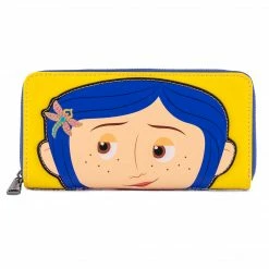 Loungefly LF Laika Coraline Raincoat Cosplay Ziparound Wallet