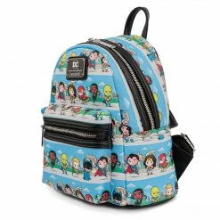 Loungefly DC SUPERHEROES CHIBI LINEUP MINI BACKPACK
