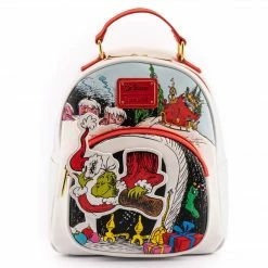 Loungefly LF Dr. Seuss The Grinch Chimney Thief Mini Backpack
