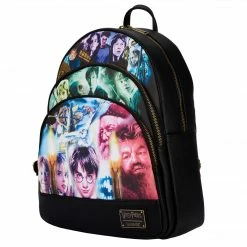 Loungefly LF HARRY POTTER TRILOGY TRIPLE POCKET MINI BACKPACK