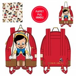Loungefly LF DISNEY PINOCCHIO MARIONETTE MINI BACKPACK