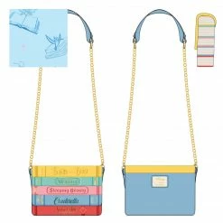 Loungefly LF DISNEY PRINCESS BOOKS CLASSICS CROSSBODY BAG