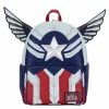 Loungefly LF MARVEL FALCON CAPTAIN AMERICA COSPLAY MINI BACKPACK