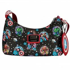 Loungefly (PRE- ORDER) LF MARVEL AVENGERS TATTOO SHOULDER BAG