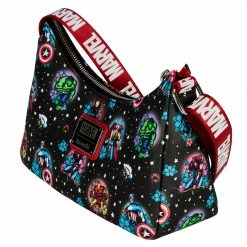 Loungefly (PRE- ORDER) LF MARVEL AVENGERS TATTOO SHOULDER BAG