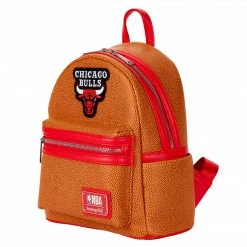 Loungefly (PRE- ORDER) LF NBA CHICAGO BULLS BASKETBALL MINI BACKPACK