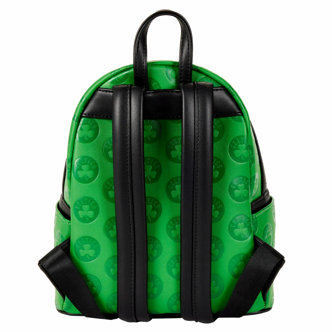 Loungefly (PRE- ORDER) LF NBA BOSTON CELTICS DEBOSSED LOGO MINI BACKPACK 6 Loungefly (PRE- ORDER) LF NBA BOSTON CELTICS DEBOSSED LOGO MINI BACKPACK
