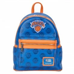Loungefly (PRE- ORDER) LF NBA NY KNICKS DEBOSSED LOGO MINI BACKPACK