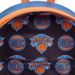Loungefly (PRE- ORDER) LF NBA NY KNICKS DEBOSSED LOGO MINI BACKPACK