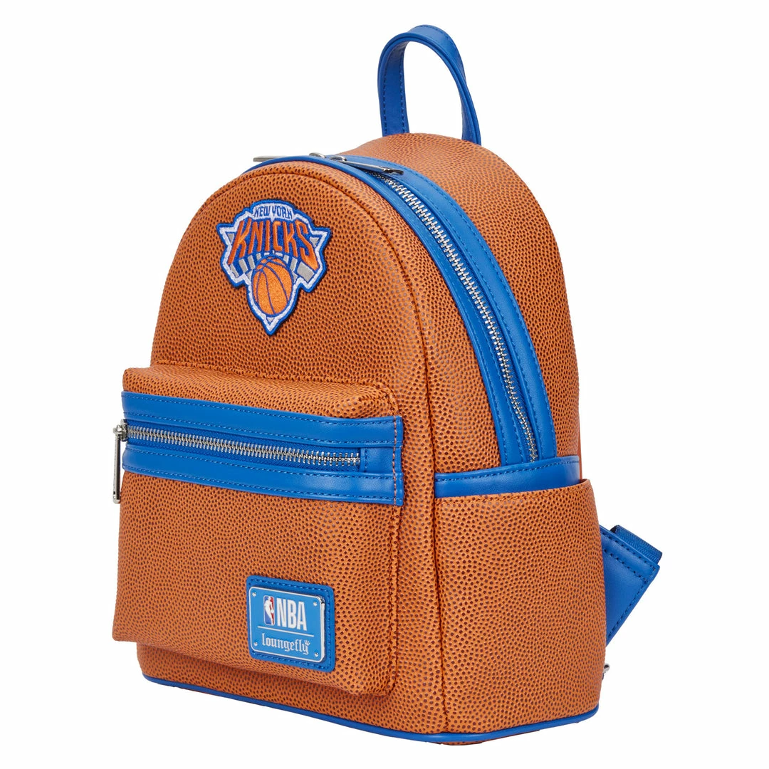 Loungefly (PRE- ORDER) LF NBA KNICKS BASKETBALL MINI BACKPACK 4 Loungefly (PRE- ORDER) LF NBA KNICKS BASKETBALL MINI BACKPACK