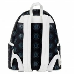 Loungefly (PRE- ORDER) LF NBA BROOKLYN NETS DEBOSSED LOGO MINI BACKPACK 11 Loungefly (PRE- ORDER) LF NBA BROOKLYN NETS DEBOSSED LOGO MINI BACKPACK