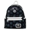 Loungefly (PRE- ORDER) LF NBA BROOKLYN NETS DEBOSSED LOGO MINI BACKPACK