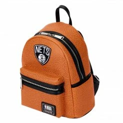 Loungefly (PRE- ORDER) LF NBA BROOKLYN NETS BASKETBALL MINI BACKPACK