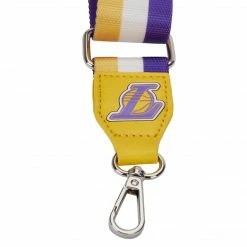 Loungefly (PRE- ORDER) LF NBA LA LAKERS DEBOSSED LOGO CROSSBODY BAG