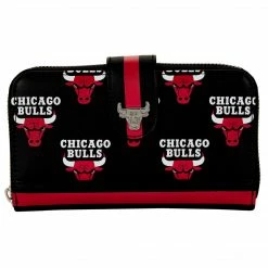 Loungefly (PRE- ORDER) LF NBA CHICAGO LOGO WALLET