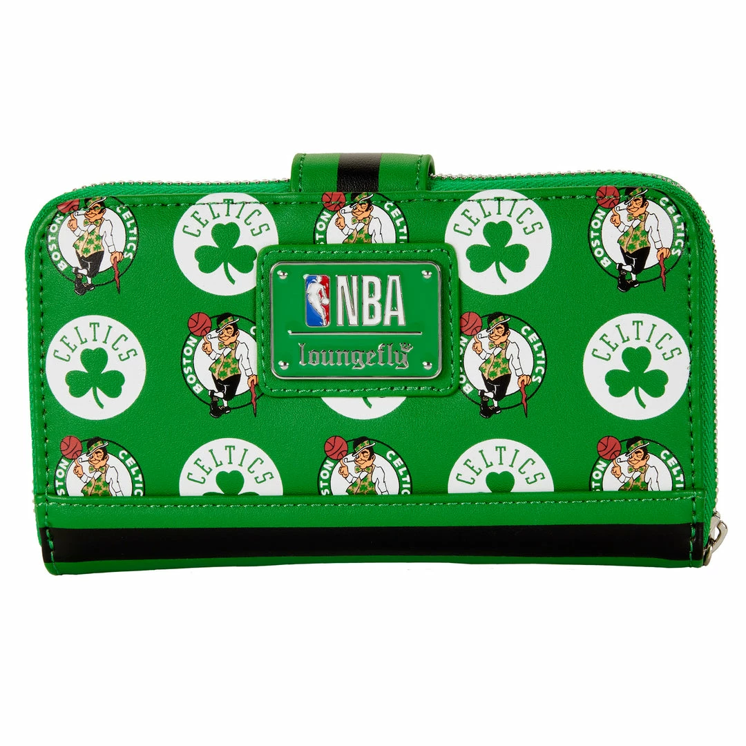 Loungefly (PRE- ORDER) LF NBA BOSTON CELTICS LOGO WALLET 3 Loungefly (PRE- ORDER) LF NBA BOSTON CELTICS LOGO WALLET