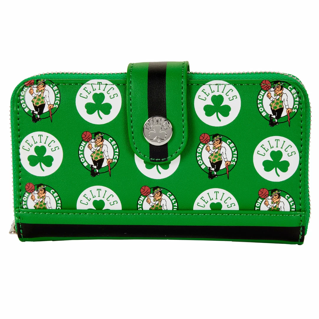 Loungefly (PRE- ORDER) LF NBA BOSTON CELTICS LOGO WALLET 5 Loungefly (PRE- ORDER) LF NBA BOSTON CELTICS LOGO WALLET