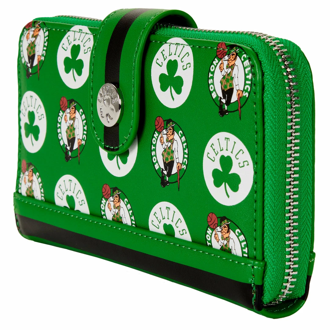 Loungefly (PRE- ORDER) LF NBA BOSTON CELTICS LOGO WALLET 4 Loungefly (PRE- ORDER) LF NBA BOSTON CELTICS LOGO WALLET