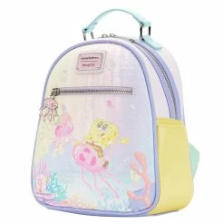Loungefly LF SPONGEBOB PASTEL JELLYFISHING MINI BACKPACK