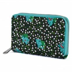 Loungefly LF POKEMON BULBASAUR AOP ZIPAROUND WALLET