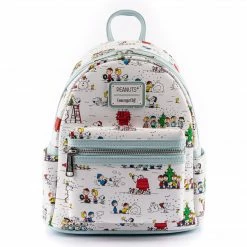 Loungefly LF Peanuts Happy Holidays AOP Mini Backpack