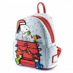 Loungefly LF Peanuts Gift Giving Snoopy And Woodstock Mini Backpack