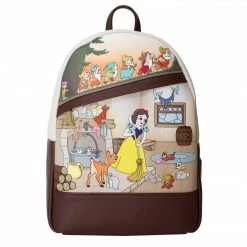 Loungefly Snow White And The Seven Dwarfs Scene Mini Backpack