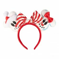 Loungefly Disney Snowman Mickey Minnie Headband