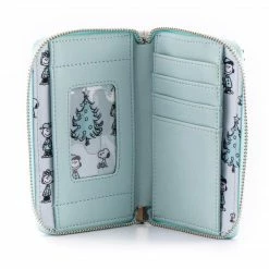 Loungefly LF Peanuts Happy Holidays AOP Ziparound Wallet