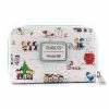 Loungefly LF Peanuts Happy Holidays AOP Ziparound Wallet