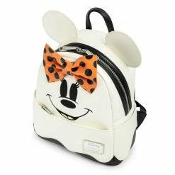 Loungefly LF Disney Ghost Minnie Glow-In-The-Dark Cosplay Mini Backpack