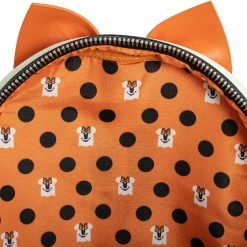Loungefly LF Disney Ghost Minnie Glow-In-The-Dark Cosplay Mini Backpack