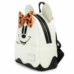 Loungefly LF Disney Ghost Minnie Glow-In-The-Dark Cosplay Mini Backpack