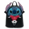 Loungefly LF Disney Vampire Stitch Bowtie Mini Backpack