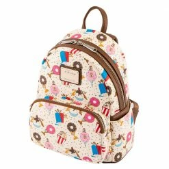 Loungefly Chip And Dale LF Snackies AOP Mini Backpack