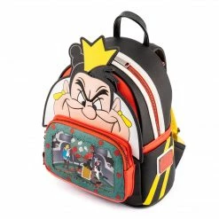 Loungefly LF Disney Villains Scene Series Queen Of Hearts Mini Backpack