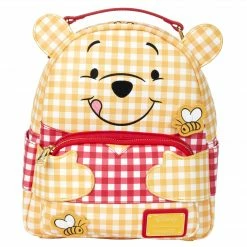 Loungefly LF WINNIE THE POOH GINGHAM MINI BACKPACK