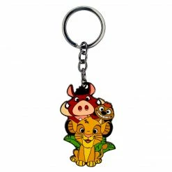 Loungefly (PRE-ORDER) LF DISNEY LION KING TRIO ENAMEL KEYCHAIN