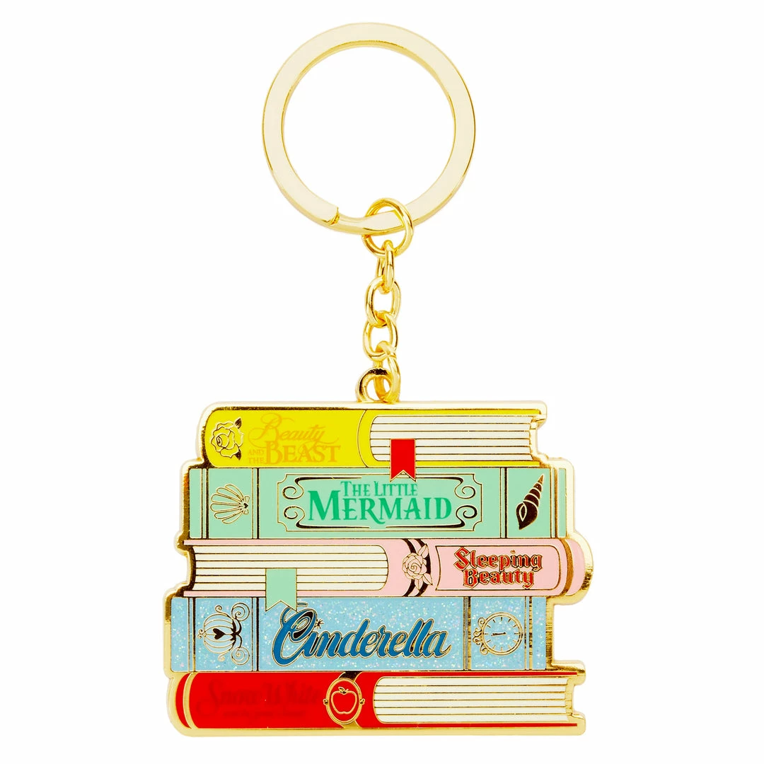 Loungefly (PRE-ORDER) LF DISNEY PRINCESS BOOKS KEYCHAIN 3 Loungefly (PRE-ORDER) LF DISNEY PRINCESS BOOKS KEYCHAIN